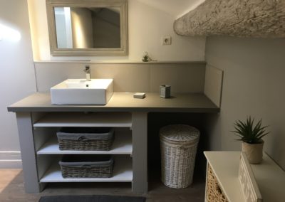Chambre Voile de Lin - SDB 1 - La Bastide des Songes - Chambres d'hôtes Luberon - Vaucluse