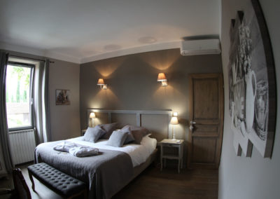 la bastide des songes - chambres d hotes - provence - luberon - robion - voile de lin - pano